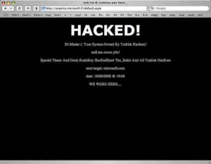 Site has been hacked